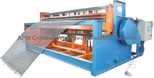 APM wire mesh crimping machine